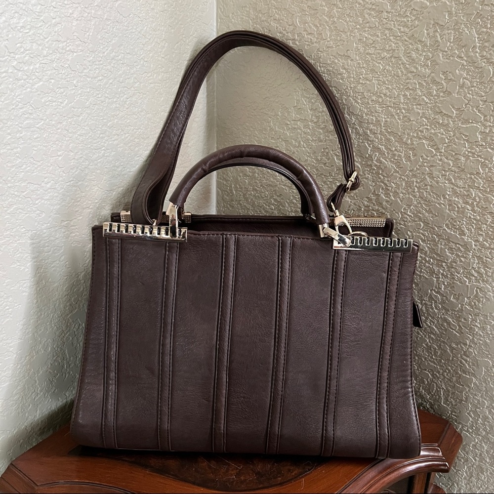 NWOT Vegan Leather Satchel